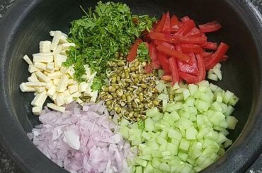 Sprouts salad|Salad recipes|Moong salad|Protein salad|Healthy Breakfast recipes@Today's kitchen menu