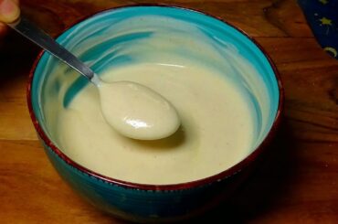 Make your Own Mayonnaise in 5 Minutes! NO Eggs / Low Calorie