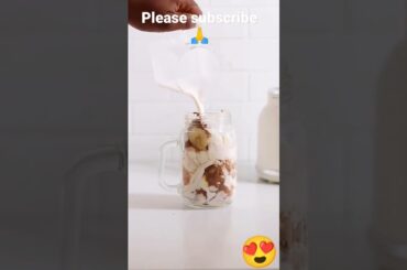 Healthy breakfast - 2 mins banana cocoa p breakfast smoothie. #shorts #healthy #recipe #subscribe