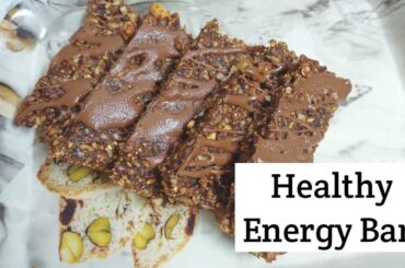 Energy Bar Recipe| Granola Bar Recipe| Healthy Energy Bar Recipe| How to make Energy Bar|