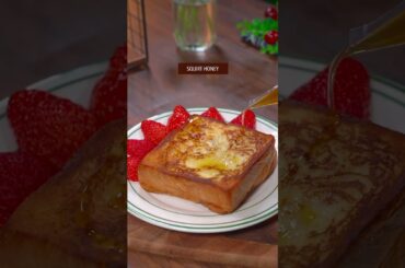 EASY & QUICK HONEY TOAST RECIPE #recipe #toast  #cooking #chinesefood #bread