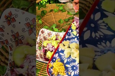 Healthy Lobiya Chaat recipe | Black eyed peas Salad  | #shorts | #hindi | #english