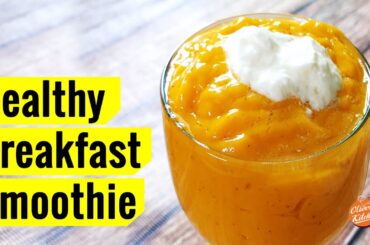 How to Make a Mango Smoothie | Healthy Breakfast Smoothie