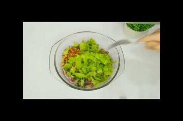 Protein Salad Recipe | Weight Loss Recipe | Chickpea Salad #shorts #viral