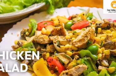 Best Ever Healthy Chicken Salad Recipe for Weight Loss / Grilled Chicken Salad Delicious and Healthy