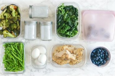 EASY Meal Prep | paleo healthy meal ideas
