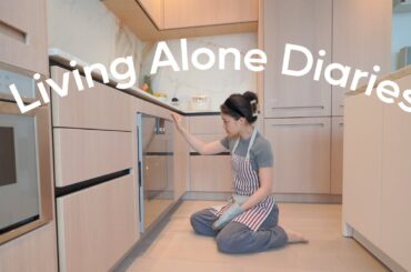 Living Alone Diaries | Simple week at home cooking & eating, going out in NYC with the girlies