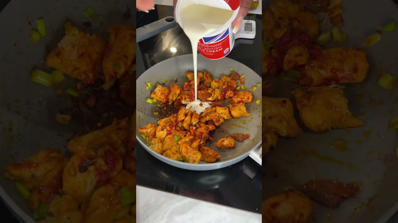 High Protein Dinner Recipes Perfect For Weight Loss – Creamy Chicken Pasta #shorts High Protein Dinner Recipes Perfect For Weight Loss - Creamy Chicken Pasta #shorts