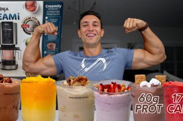 6 High Protein Low Calorie Ninja Creami Recipes You Can't Live Without!