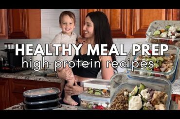 HEALTHY MEAL PREP - high protein weight loss recipes