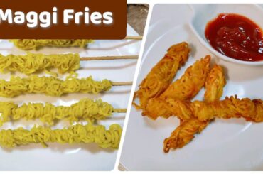 10 Minutes Snacks Recipe | Easy Snack Recipe | Maggi Fries| Maggi Recipes | Unique Recipes #shorts
