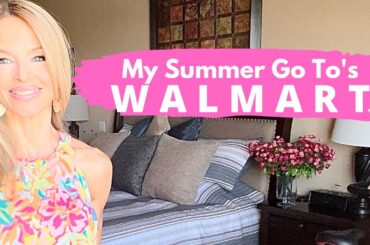 New Walmart Tryon Haul | Summer Favorites | Healthy Snack Ideas | Fashion Over 40