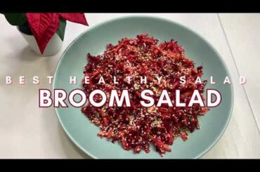 Broom salad  - BEST HEALTHY SALAD recipe/ It's a real vitamin bomb