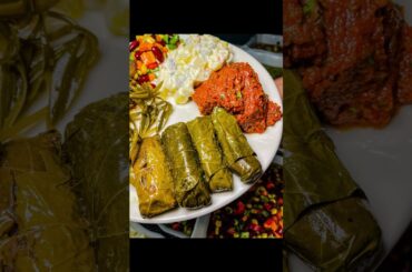 grape leaves recipe vegetarian #shorts