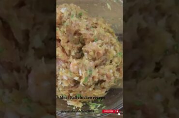 Healthy Meatball Chicken Recipe for a Nutritious Meal Best  1 #shorts