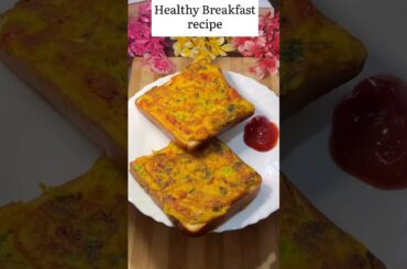 Healthy Mungdal Aur Bread Breakfast Recipe Veg Omelette Recipe #health #youtubeshorts #viralshorts