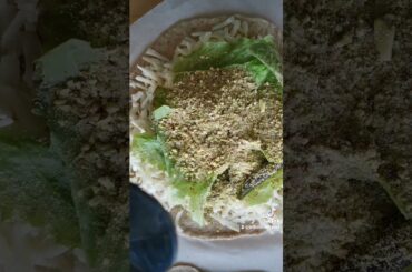 Cheese & Pistachio flatbread | healthy recipe