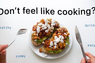 Healthy Meals for Stressful Days! (easy & satisfying)