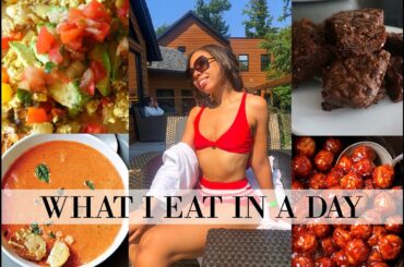WHAT I EAT IN A DAY | QUICK, LOW CARB, HEALTHY MEAL IDEAS + RECIPES