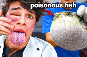 EATING THE WORLD'S MOST DEADLIEST FOODS!