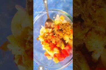 2 Minutes Chat Recipe | Very Easy Wightloss Snacks #food #cooking #recipe