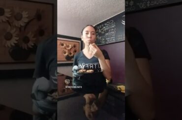 trying a healthy cookie recipe I saw on Instagram #healthy #food #fitness