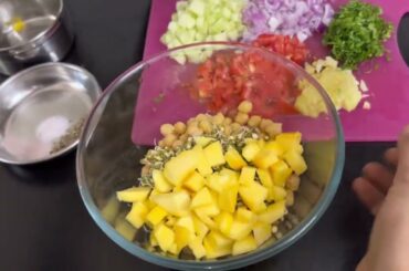 Easy High Protein Salad Recipe| Veg Salad |Green Salad recipe|weightloss salad|super Healthy Salad