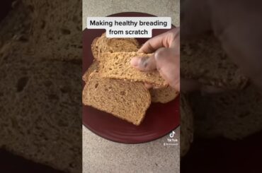 Homemade healthy breading using sliced bread #breading  #breadtecipe #healthyliving