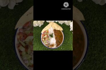 How To Create Healthy Plate | Comfort Food | Healthy Food | Rajma | Rice |Salad#youtube#shorts#viral