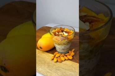 Overnight Oats meal for Fast Weight loss #oats #healthy #weightloss #shortsfeed #shortsvideo #yt