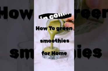 Green smoothie recipe for weight loss