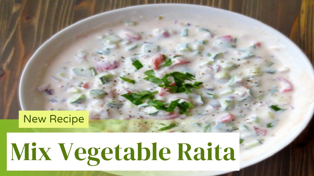 Delicious Mix Vegetable Raita Recipe | Refreshing and Healthy | Easy Cooking Tutorial Delicious Mix Vegetable Raita Recipe | Refreshing and Healthy | Easy Cooking Tutorial
