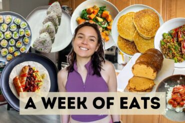 A Week of Realistic Vegan Meals | Simple & Fresh