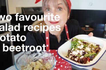 Two of My Favourite Salad Recipes: Potato Salad with Seeded Mustard and Beetroot Salad