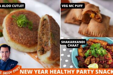 Vegetarian Healthy Party Platter | New year party snacks ideas | easy snack ideas