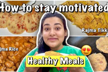 How to Stay Motivated in a Weight Loss Journey / Sharing Healthy Meals (VLOG)