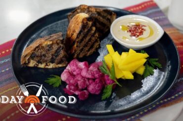 A meal packed in a sandwich: Get the recipe for arayes