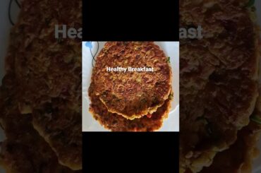 High Protein Breakfast Recipe/ Masoor Dal Chilla/Quick &easy Breakfast #healthy #ytshorts #dalcheela