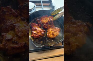 One Pan Smoky Turmeric Chicken with Crispy Chickpeas #shorts #food52 Recipe in Description!