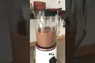 Vegan Chocolate Smoothie Recipes| Healthy & Clean Recipe! #shorts