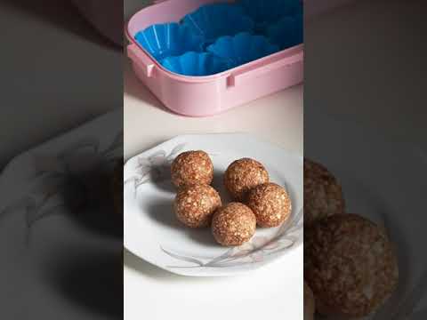 #shorts Almond coconut oat balls, Raw bliss balls recipe, No bake protein balls, Box of yummy bites #shorts Almond coconut oat balls, Raw bliss balls recipe, No bake protein balls, Box of yummy bites