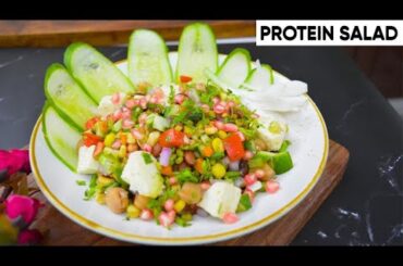 Easy & Healthy Protein Salad | Weight Loss Salad Recipe | Recipe Hub