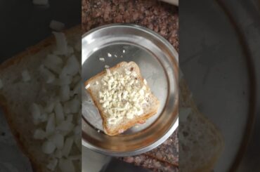 Double layer easy and quick sandwich for breakfast #breakfast #ideas #foodie #subscribe