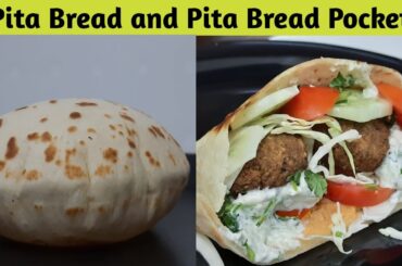 Pita Bread & Pita bread Pocket Recipe | Pita Bread without Yeast | Pita bread | My Jain Recipe