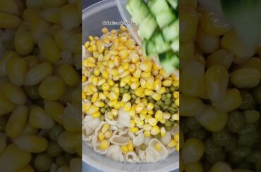 healthy Macaronis salad #health #healthy #salad #recipe #macaroni #foodlover #foryou #food #pasta