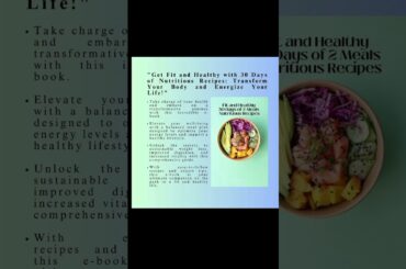 etsy shop MindShifteBooks #shorts #cooking #ebook #healthy #healthylifestyle #meal #healthyrecipes