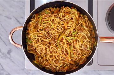Learn To Make This Delicious Pasta Recipe with Minced Meat - Zeelicious Foods