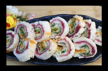 Healthy and Tasty Pinwheel Sandwich #tasty #easy #healthy #sandwich