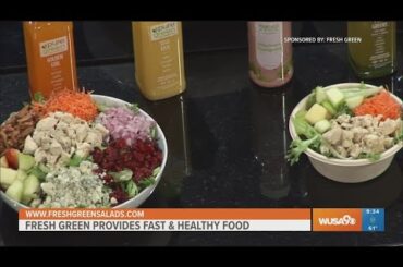 Fast and healthy meal options at Fresh Green