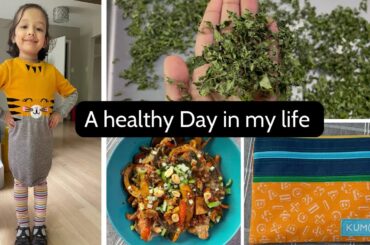 DIML |  Arya has been going to Math coaching | Healthy weightloss recipes |MomCafe